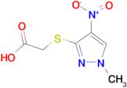 [(1-methyl-4-nitro-1H-pyrazol-3-yl)thio]acetic acid