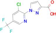 1-[3-chloro-5-(trifluoromethyl)pyridin-2-yl]-1H-pyrazole-3-carboxylic acid