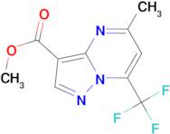 methyl 5-methyl-7-(trifluoromethyl)pyrazolo[1,5-a]pyrimidine-3-carboxylate