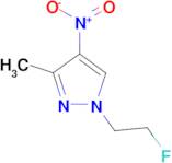 1-(2-fluoroethyl)-3-methyl-4-nitro-1H-pyrazole