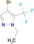 4-bromo-1-ethyl-5-(trifluoromethyl)-1H-pyrazole