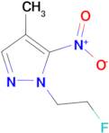 1-(2-fluoroethyl)-4-methyl-5-nitro-1H-pyrazole