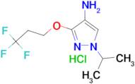 1-isopropyl-3-(3,3,3-trifluoropropoxy)-1H-pyrazol-4-amine