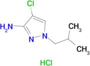 4-chloro-1-isobutyl-1H-pyrazol-3-amine hydrochloride