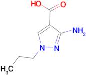 3-amino-1-propyl-1H-pyrazole-4-carboxylic acid