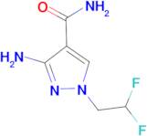 3-amino-1-(2,2-difluoroethyl)-1H-pyrazole-4-carboxamide