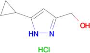 (5-cyclopropyl-1H-pyrazol-3-yl)methanol