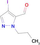 4-iodo-1-propyl-1H-pyrazole-5-carbaldehyde