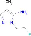 1-(2-fluoroethyl)-4-methyl-1H-pyrazol-5-amine