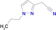 (1-propyl-1H-pyrazol-3-yl)acetonitrile