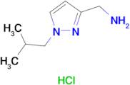 1-(1-isobutyl-1H-pyrazol-3-yl)methanamine hydrochloride