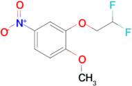 2-(2,2-difluoroethoxy)-1-methoxy-4-nitrobenzene