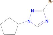 3-bromo-1-cyclopentyl-1H-1,2,4-triazole