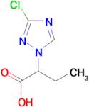 2-(3-chloro-1H-1,2,4-triazol-1-yl)butanoic acid