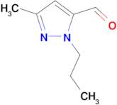 3-methyl-1-propyl-1H-pyrazole-5-carbaldehyde