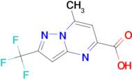 7-methyl-2-(trifluoromethyl)pyrazolo[1,5-a]pyrimidine-5-carboxylic acid