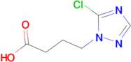 4-(5-chloro-1H-1,2,4-triazol-1-yl)butanoic acid