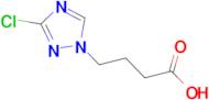 4-(3-chloro-1H-1,2,4-triazol-1-yl)butanoic acid