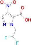 1-(2,2-difluoroethyl)-4-nitro-1H-pyrazole-5-carboxylic acid