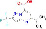 5-isopropyl-2-(trifluoromethyl)pyrazolo[1,5-a]pyrimidine-7-carboxylic acid