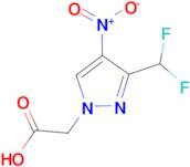 [3-(Difluoromethyl)-4-nitro-1H-pyrazol-1-yl]acetic acid