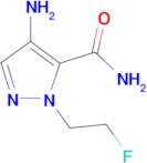 4-amino-1-(2-fluoroethyl)-1H-pyrazole-5-carboxamide