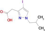 (4-iodo-1-isobutyl-1H-pyrazol-3-yl)acetic acid