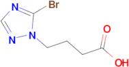 4-(5-bromo-1H-1,2,4-triazol-1-yl)butanoic acid