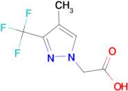 [4-methyl-3-(trifluoromethyl)-1H-pyrazol-1-yl]acetic acid