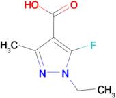 1-ethyl-5-fluoro-3-methyl-1H-pyrazole-4-carboxylic acid