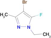 4-bromo-1-ethyl-5-fluoro-3-methyl-1H-pyrazole