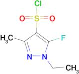 1-ethyl-5-fluoro-3-methyl-1H-pyrazole-4-sulfonyl chloride