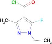 1-ethyl-5-fluoro-3-methyl-1H-pyrazole-4-carbonyl chloride