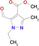 methyl 1-ethyl-5-formyl-3-methyl-1H-pyrazole-4-carboxylate