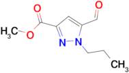 methyl 5-formyl-1-propyl-1H-pyrazole-3-carboxylate