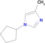 1-cyclopentyl-4-methyl-1H-imidazole