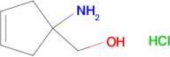 (1-amino-3-cyclopenten-1-yl)methanol hydrochloride