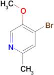 4-bromo-5-methoxy-2-methylpyridine