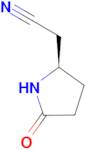 [(2R)-5-oxo-2-pyrrolidinyl]acetonitrile