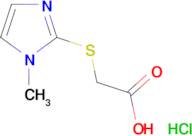 [(1-methyl-1H-imidazol-2-yl)thio]acetic acid hydrochloride