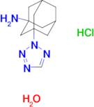 [3-(2H-tetrazol-2-yl)-1-adamantyl]amine hydrochloride hydrate