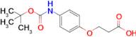 3-(4-tert-Butoxycarbonylaminophenoxy)propionic acid