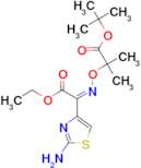 (Z)-tert-Butyl 2-(((1-(2-aminothiazol-4-yl)-2-ethoxy-2-oxoethylidene)amino)oxy)-2-methylpropanoate