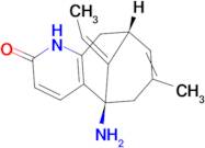 (5R,9R,E)-5-Amino-11-ethylidene-7-methyl-5,6,9,10-tetrahydro-5,9-methanocycloocta[b]pyridin-2(1H)-one