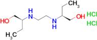 (2S,2'S)-2,2'-(Ethane-1,2-diylbis(azanediyl))bis(butan-1-ol) dihydrochloride