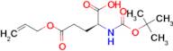 (S)-5-(Allyloxy)-2-((tert-butoxycarbonyl)amino)-5-oxopentanoic acid