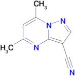 5,7-Dimethylpyrazolo[1,5-a]pyrimidine-3-carbonitrile