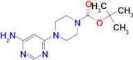 tert-Butyl 4-(6-aminopyrimidin-4-yl)piperazine-1-carboxylate