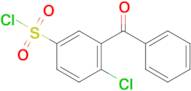 3-Benzoyl-4-chlorobenzene-1-sulfonyl chloride