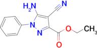 Ethyl 5-amino-4-cyano-1-phenyl-1H-pyrazole-3-carboxylate